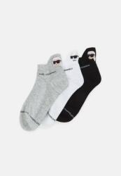 Karl Lagerfeld IKON SOCKS (3P) (A1M47025972) Black/White/Grey Men - L (A1M47025972-L)