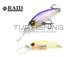 Raid Japan RAID LEVEL SHAD SPRINTER 68MR 68mm 5.9gr 009 Stealth Chart (RAID43192) - turfishing