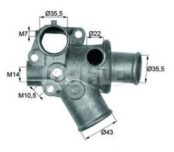 MAHLE ORIGINAL Termostat, lichid racire MAHLE ORIGINAL TI 114 80D (TI11480D)