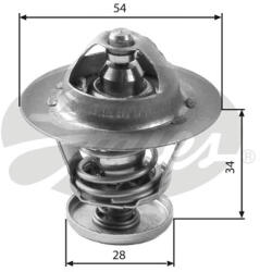 GATES Termostat, lichid racire GATES TH26988G1 (TH26988G1) - autoeco