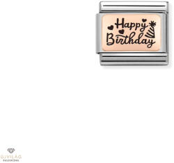 NOMINATION "Happy Birthday" charm - 430111-11