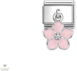 NOMINATION "Rózsaszín virág" charm - 331805-23