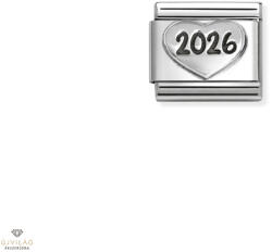 NOMINATION "2026 szív" charm - 330101-97