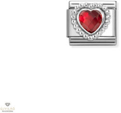 NOMINATION "Piros szív" charm - 330606-005