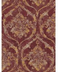 As Creation Tapet baroc texturat rosu