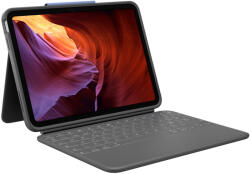 Logitech Rugged Folio, QWERTY, Spanyol, 1, 8 cm, 1, 2 mm, Apple, iPad (7. generációs) iPad (8. generációs) iPad (9. generációs) iPad (10. generációs) iPadhez (A16) (920-011203) - tonerpiac