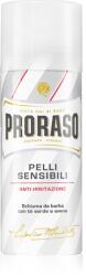 Proraso Sensitive Skin borotválkozási hab az érzékeny arcbőrre 50 ml