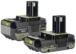 RYOBI ONE+ RB18242X 18v 2ah és 4ah akkumulátor szett (5133005509)