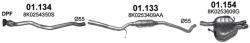 Polmostrow Komplett kipufogó rendszer szerelvényekkel - AUDI A4 / A5 Sportback (2.0 TDi, 2007-2016) (SET-POL-01134-01133-01154)