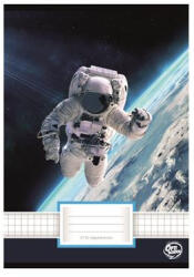 OPTISCHOOL Füzet, tűzött, A5, kockás, 32 lap, OPTISCHOOL, 27-32 Űrhajós (NKOP2732U) (NKOP2732U)