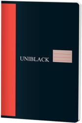 Pigna Caiet A4, 60 file Pigna UNIBLACK, Dictando, 70g/mp, coperta carton lucios, Rosu (PM-A460DUR)