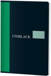 Pigna Caiet A4, 60 file Pigna UNIBLACK, Matematica, 70g/mp, coperta carton lucios, Verde (PM-A460MUV)
