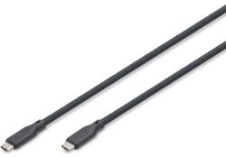 ASSMANN Cablu de date Digitus by Assmann AK-300350-010-S, Thunderbolt 5 (USB4 v2) male - Thunderbolt 5 (USB4 v2) male, 1 m, Black (AK-300350-010-S)
