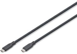 ASSMANN Cablu de date Digitus by Assmann AK-300350-015-S, Thunderbolt 5 (USB4 v2) male - Thunderbolt 5 (USB4 v2) male, 1.5 m, Black (AK-300350-015-S)