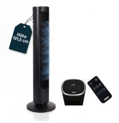 Princess Pedestal Fan - Elegant Design - 50W - Powerful, Quiet, Low Consumption - Height: 101.5cm - Oscillating - 4 Modes - 12 Speed Settings - 01.352390. 01.001 (01.352390.01.001)