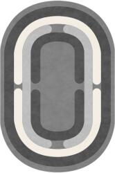 Conceptum Hypnose Carpet (160 x 230) Anthracite Sftkece047-Oval