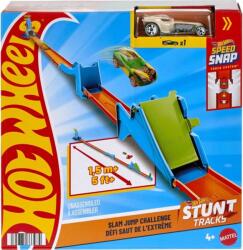 Mattel Hot Wheels: Kaszkadőr kezdőszett - Slam Jump Challenge játékszett - Mattel (JHK76/JHK78)
