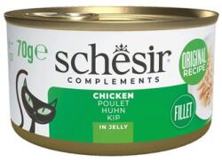 Schesir Complements Csirke zselében 70 g kiegészítő nedves táplálék macskáknak