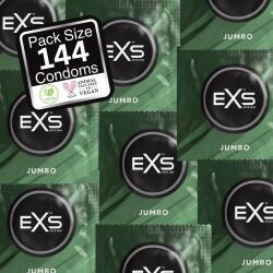 EXS Condoms 144 бр. Екстра големи презервативи EXS Jumbo 69 mm