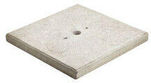  Beton rögzítőtalp fehér 40x40cm (000127B - 000127B)