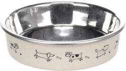 Flamingo tál - Jappie fémtál - bézs - 150 ml - dogshop