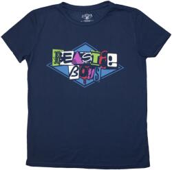 Beastie Boys Multicolour Logo Denim Blue L Дамски Риза (BEASTTS22LD03)