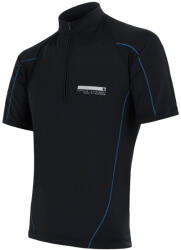 Sensor Tricou de ciclism pentru bărbați Cyklo Entry Black L