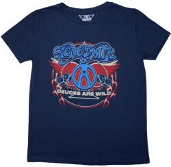 Aerosmith Rainbow Spade Denim Blue L Дамски Риза (AEROTS21LD03)