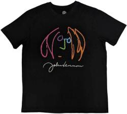 John Lennon Self Portrait Full Colour Black XL Риза (JLTS24MB04)