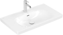 Villeroy & Boch Skyla beépíthető mosdó 80x46x16 mm, fehér, túlfolyóval (VIL-5A518001)