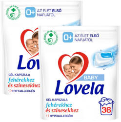 Lovela Baby kapszula csomag: Lovela Baby mosókapszula 2x36 db