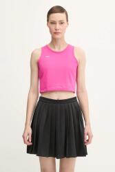 PANGAIA top Cotton-Stretch Tank Top - rózsaszín S