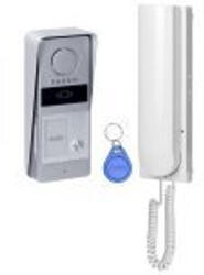 ORNO OR-DOM-RD-937/W ATIN, családi audio kaputelefon szett, 2 vezetékes, RFID olvasó, fehér (OR-DOM-RD-937/W)