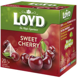 LOYD Gyümölcstea LOYD Piramis meggy 20x2 g - mystock