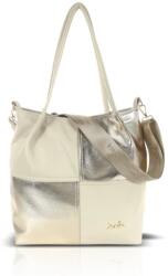 ZELLIA Női Válltáska Zlb449 Beige-Arany - Bari - (ZLK-zlb449-18438932)
