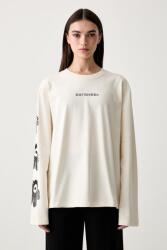 Marimekko hosszúujjú női pamut - bézs XS