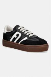 Furla Allegra Lace-Up sportcipő női bőr - fekete Női 38