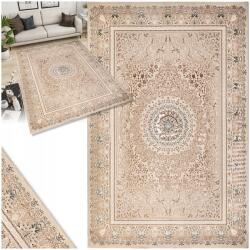 Decorator Home Nappali Szőnyeg Nagy Bézs Puha 160x220 Modern Stílusos Glamour Divatos (DYWAN DO SALONU DUŻY BEŻOWY MIĘKKI 160x220)