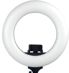 CARUBA Vlogger 12" LED körlámpa szett + táska (fekete) (LF R360 B)