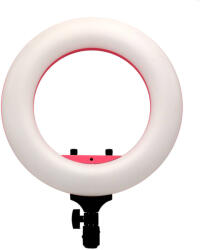 CARUBA Vlogger 12" LED körlámpa szett + táska rózsaszín) (LF R360 P)