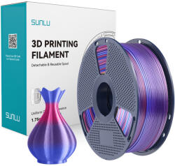 Sunlu PLA+ selyemszál (Rainbow 02) (57998)