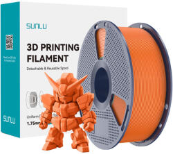 Sunlu PLA+ 2.0 filament (napfényes narancs) (58020)