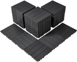 VEVOR Egymásra rakható teraszlapok 54 db 12"×12" 54 négyzetláb műanyag, vízálló