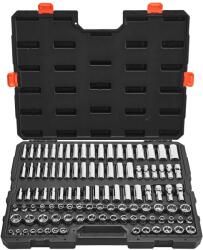 VEVOR 104 darabos dugókulcs készlet, 9, 5 mm-es behajtás, 6-24 mm cr-v