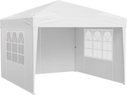 VEVOR Összecsukható pavilon 2, 95 × 2, 95 m 3 oldalfallal, 2 szellőzőablakkal