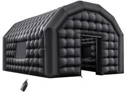 VEVOR Felfújható éjszakai klub 6 × 5 × 3, 66 m, 680 W-os ventilátor, 2 ablak
