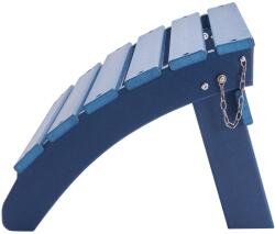 VEVOR 2 db-os összecsukható adirondack lábtartó szett, HDPE, 45×45×33 cm, kék