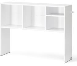 Vevor Asztali polc, 1 polcos, 94 cm × 23 cm × 73 cm, fehér, csúszásgátló lábakkal