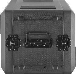 VEVOR 6U rack szekrény, 260 mm mélység, polietilén, rekeszek, zárakkal