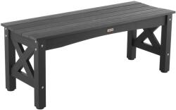 Vevor Kerti pad 113 cm, teherbírás 272 kg, műanyag váz, állítható lábak